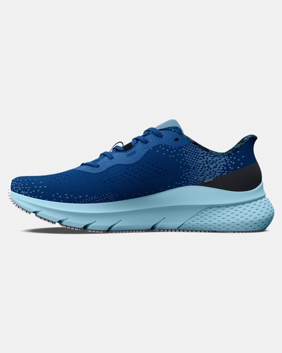 Women's UA HOVR™ Turbulence 2 Printed Running Shoes in Blue image number 1